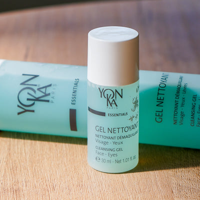 Gel limpiador facial tamaño viaje