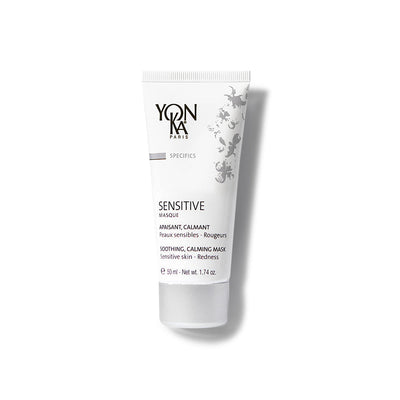Mascarilla facial calmante para pieles sensibles