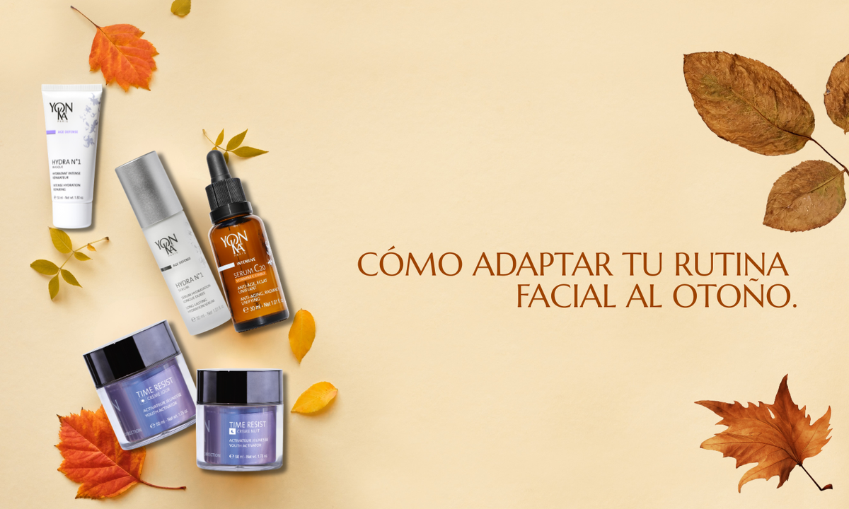 ¿Tu piel está preparada para el cambio de estación? Cómo adaptar tu rutina facial al otoño.