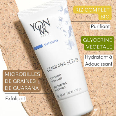 Exfoliante de Guaraná facial purificante