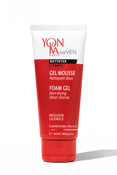 Gel limpiador facial para hombres